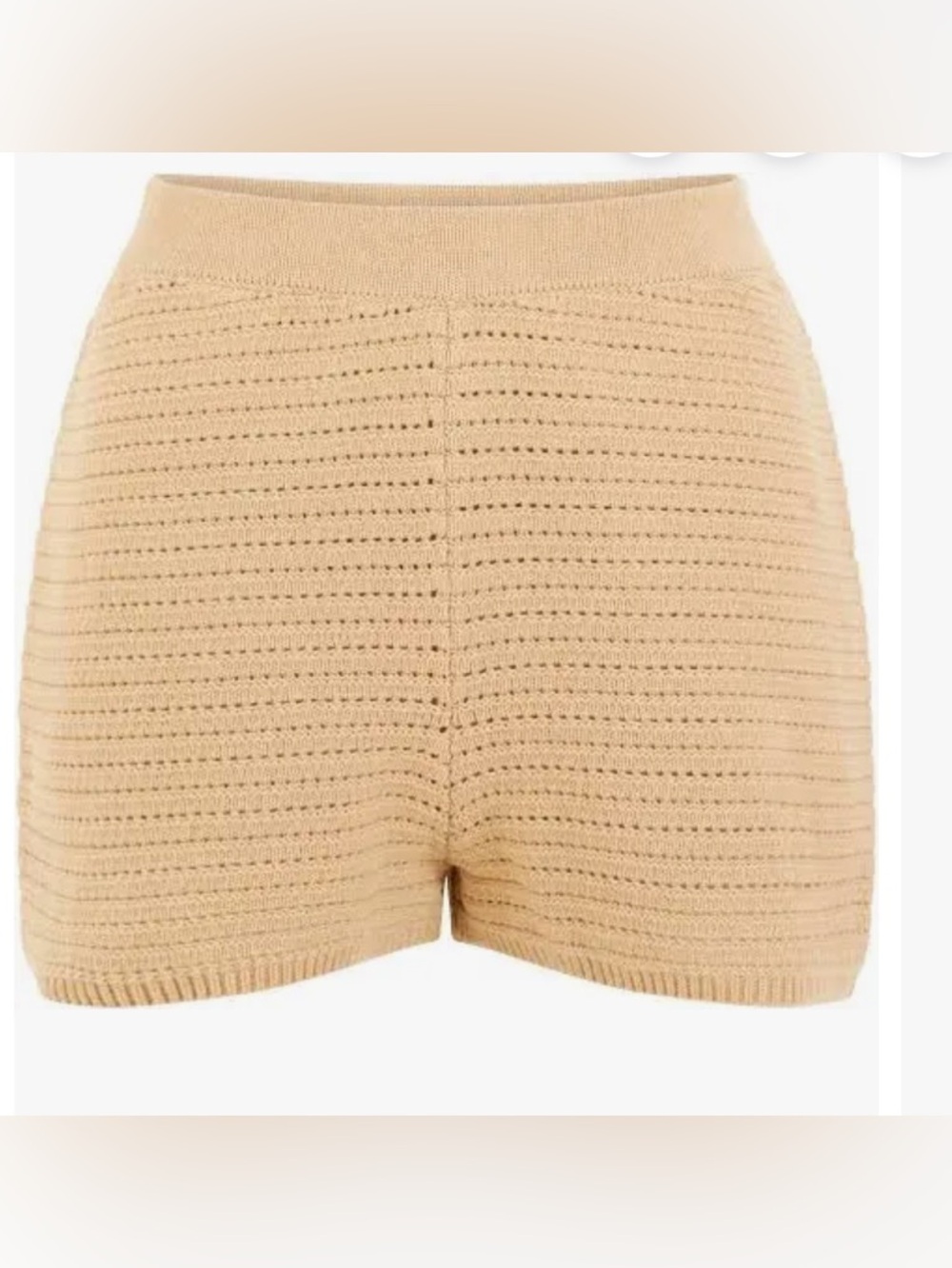 French connection Lumi Mozart Crochet cotton shorts Size xl new
